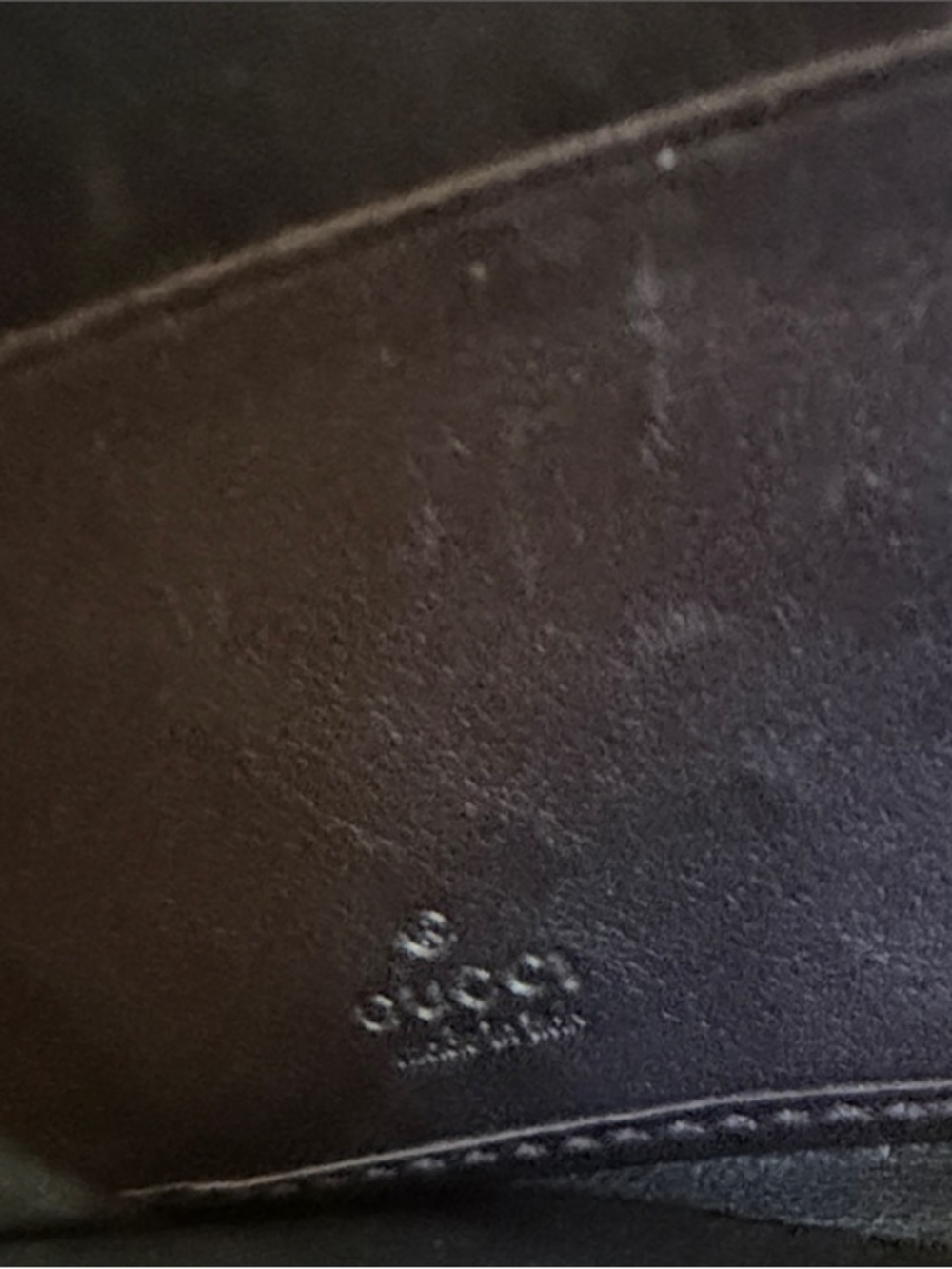 Gucci Brown Embossed GG Zip Around Wallet - Picture 4 of 10
